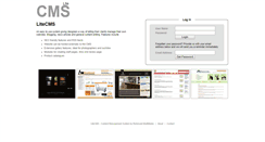 Desktop Screenshot of litecms.co.uk